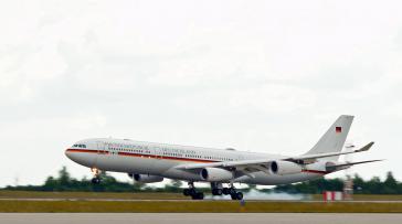Airbus der Flugbereitschaft – Die Destination Havanna ist zunächst vom Flugplan gestrichen