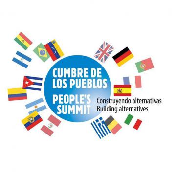 Logo des "Gipfels der Völker"