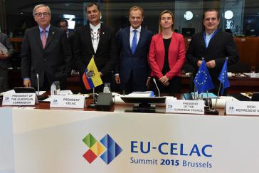 Abschlusspanel beim EU-Celac-Gipfel in Brüssel