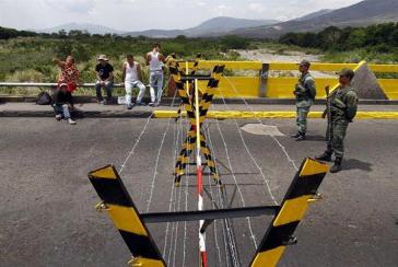 Die Grenzübergänge nach Kolumbien in den Bundesstaaten Táchira, Zulia und Apure sind geschlossen
