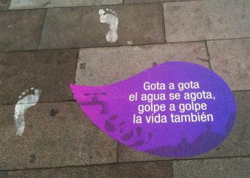 Kampagne gegen Gewalt gegen Frauen in Ecuador