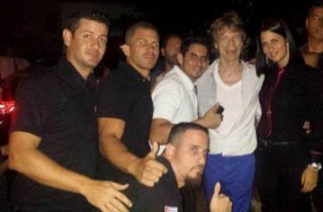 Stones-Frontmann Jagger mit Fans in Havanna Stones-Frontmann Jagger mit Fans in Havanna