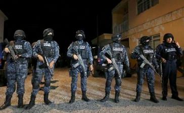 Mexikanische Bundespolizisten