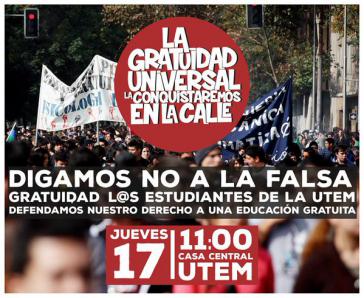 Aufruf zur Demonstration am 17. Dezember: "Die kostenlose Hochschulbildung erobern wir auf der Straße"