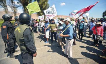 Soziale und politische Organisationen aus der Stadt Arequipa haben sich mit den ländlichen Protesten solidarisiert