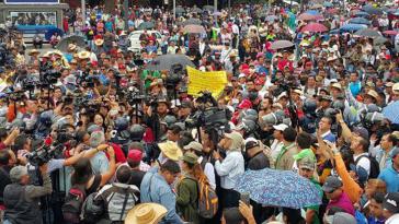 Tausende Lehrerinnen und Lehrer protestierten gegen die Bildungsreform der Regierung