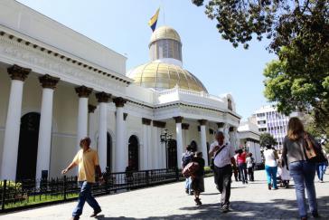 Sitz des Parlamentes im historischen Zentrum von Caracas Sitz des Parlamentes im historischen Zentrum von Caracas
