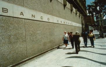 Die Zentralbank von Venezuela in Caracas Die Zentralbank von Venezuela in Caracas
