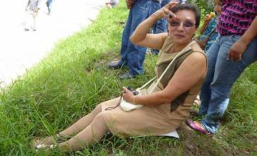 Die Aktivistin Lesbia Yaneth Urquía setzte sich in Honduras gegen Staudammprojekte in der Region ein