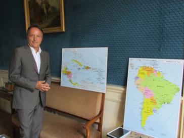 Der Sonderberater von Präsident Hollande für Lateinamerika, Bel
