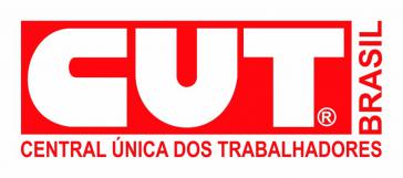 Logo des größten Gewerkschaftdachverbandes in Brasilien, CUT