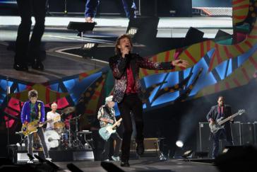 Die Stones starteten mit "Jumpin' Jack Flash" Die Stones starteten mit "Jumpin' Jack Flash"