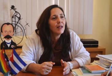 Die Direktorin des Nationalen Zentrums für Sexualerziehung von Kuba, Mariela Castro, nahm an dem UN-Treffen teil
