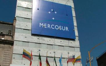 Sitz des Mercosur in Montevideo, Uruguay