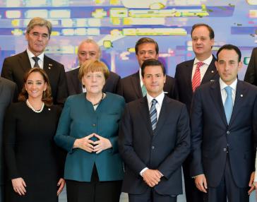 Merkel und Peña Nieto wollen Freihandel vorantreiben