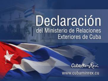 Das Außenministerium von Kuba (Minrex) verurteilt den Staatsstreich, der in Brasilien im Gang ist Das Außenministerium von Kuba (Minrex) verurteilt den Staatsstreich, der in Brasilien im Gang ist