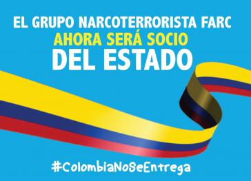 Propaganda gegen das Friedensabkommen in den Sozialen Netzwerken: "Jetzt wird die Narkoterroristen-Gruppe Farc Partner der Regierung" Propaganda gegen das Friedensabkommen in den Sozialen Netzwerken: "Jetzt wird die Narkoterroristen-Gruppe Farc Partner der Regierung"