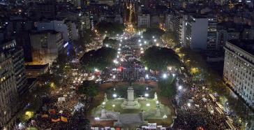 Zehntausende demonstrierten am 3. Juni allein in Buenos Aires gegen die Gewalt an Frauen
