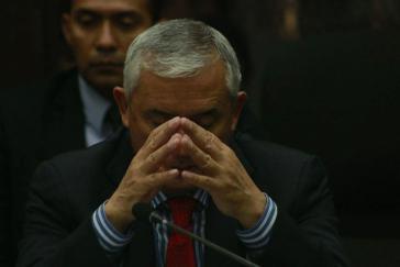 Angeklagt wegen Korruption: Otto Pérez Molina