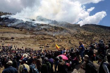 Bereits seit dem vergangenen Jahr gibt es Auseinandersetzungen um das Bergbauprojekt in Peru