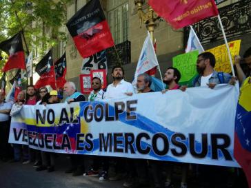 Proest in Argentinien gegen die Suspendierung Venezuelas aus dem Mercosur
