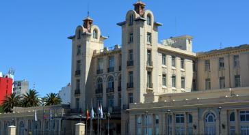 Der Sitz des Wirtschaftsbündnisses Mercosur in Uruguays Hauptstadt Montevideo