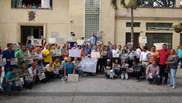 "Nein zu Colosa" fordern viele Bewohner in Tolima