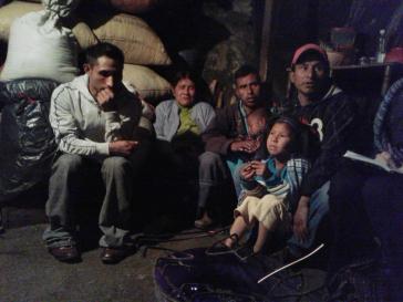 Vertriebene aus Banavil im mexikanischen Bundesstaat Chiapas
