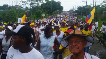Tausende Menschen demonstrieren in Buenaventura