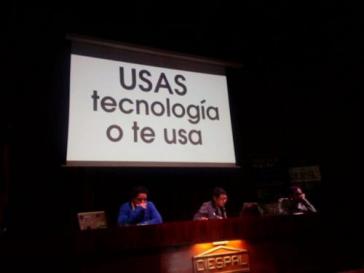Beim Treffen in der Hauptstadt von Ecuador, Quito: "Nutzt du die Technologie oder benutzt sie dich"