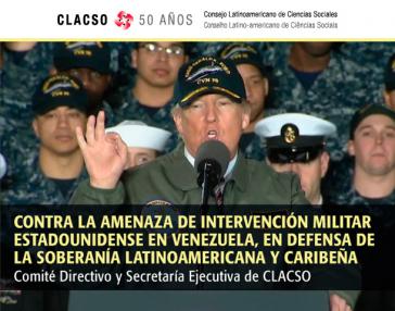 Der Lateinamerikanische Rat der Sozialwissenschaften bezieht Stellung gegen US-Intervention und Sanktionen