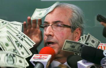 Wurde im April dieses Jahre zu 15 Jahren Haft verurteilt: Der frühere Vorsitzende des Abgeordnetenhauses, Eduardo Cunha Wurde im April dieses Jahre zu 15 Jahren Haft verurteilt: Der frühere Vorsitzende des Abgeordnetenhauses, Eduardo Cunha