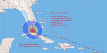Die Folgen des Hurrikans "Irma" sind für die vorgelagerten Inseln und das Küstengebiet im Osten und Norden Kubas verheerend