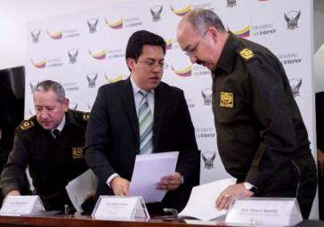 Innenminister Diego Fuentes über den Rückgang der Gewaltverbrechen in Ecuador