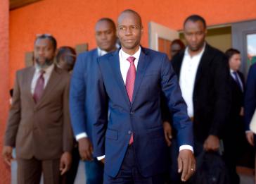 Jovenel Moïse, der neue Präsident von Haiti Jovenel Moïse, der neue Präsident von Haiti