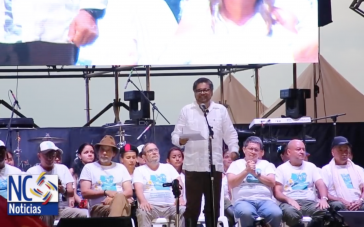 Ex-Guerillero Iván Márquez bei einer Konferenz der Farc in Kolumbien Ex-Guerillero Iván Márquez bei einer Konferenz der Farc in Kolumbien