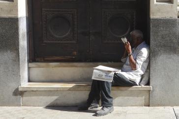 Zeitungsverkäufer in Havanna: Die Presse in Kuba soll auch von Deutschland aus verändert werden