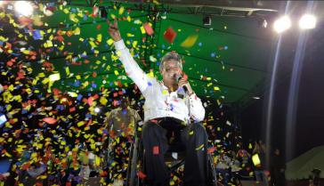 Wahlsieger Lenín Moreno, der neue Präsident von Ecuador