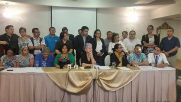 Pressekonferenz von mehr als 20 Menschenrechtsorganisationen am Montag
