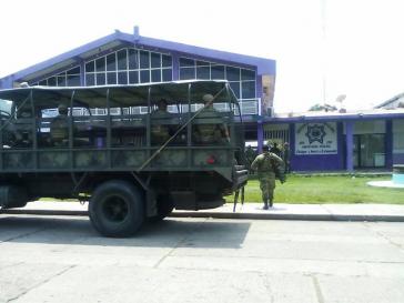 Militärs in Acacoyagua sollen Bergbaugegner einschüchtern