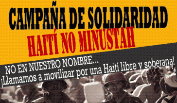 In Haiti wird gegen die Besatzung des Landes durch die Blauhelme protestiert, auch mit einer Klage gegen die UNO In Haiti wird gegen die Besatzung des Landes durch die Blauhelme protestiert, auch mit einer Klage gegen die UNO