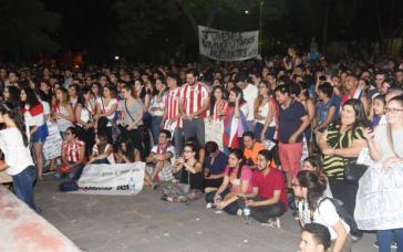 Protestierende in Paraguay gedenken des getöteten Parteimitglieds