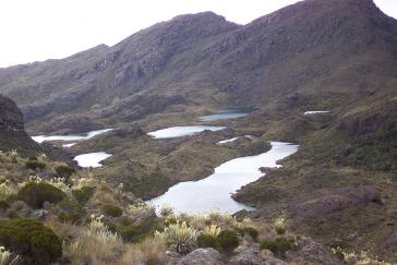 Die sieben Seen im Schutzgebiet Paramo de Santurbán. Das Verfassungsgericht von Kolumbein hat dort jeglichen Bergbau untersagt