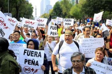 Die Proteste gegen die Benzinpreiserhöhungen in Mexiko reißen nicht ab. Immer lauter wird auch die Forderung nach Rücktritt von Präsident Enrique Peña Nieto