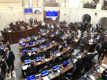 Debatte im Senat von Kolumbien am Mittwoch über die Reform des politischen Systems