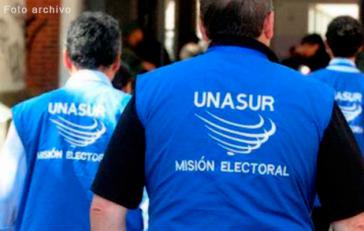 Wahlbeobachter der Unasur (Archivbild). die Organisation wird auch in Ecuador an