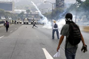 Demonstration in Venezuela: Seit April kamen rund 130 Menschen zu Tode