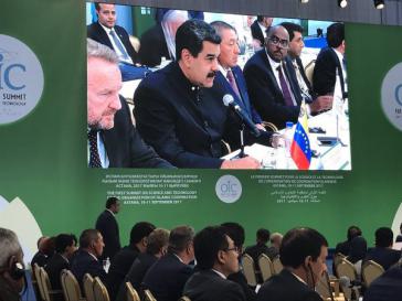 Der Präsident von Venezuela, Nicolás Maduro, nahm am Gipfeltreffen islamischer Staaten in Kasachstan teil