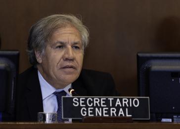 Der Generalsekretär der Organisation Amerikanischer Staaten (OAS), Luis Almagro, übt Druck auf die Regierung Nicaraguas aus