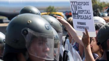 Proteste gegen Entlassungen in Argentinien